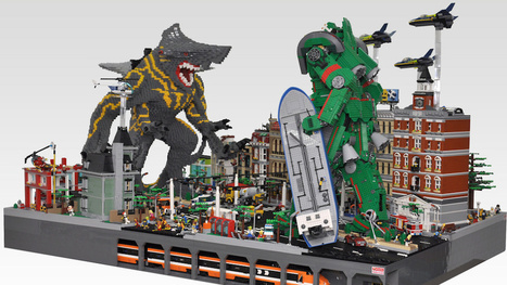 OMFG! This Lego "Pacific Rim" Kaiju Attack is Amazing! | All Geeks | Scoop.it