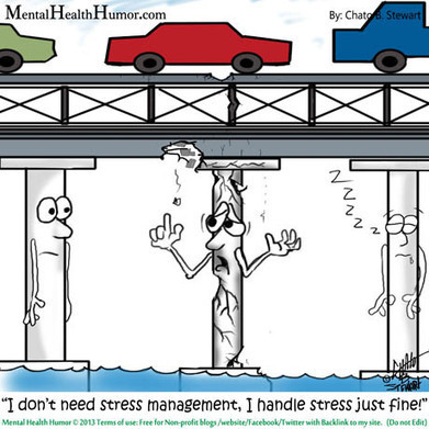 &raquo; 5 Tell-Tale Signs You Need Some Stress Management - Mental Health Humor | Stress Management | Scoop.it