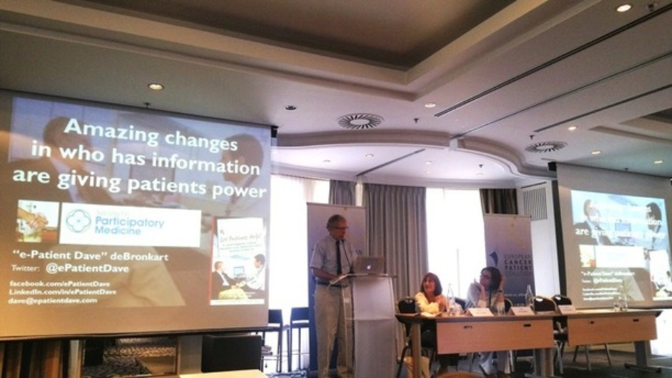 “Think, think, think”: message to European Cancer Patients Coalition AGM | e-Patient Dave | Patient Self Management | Scoop.it