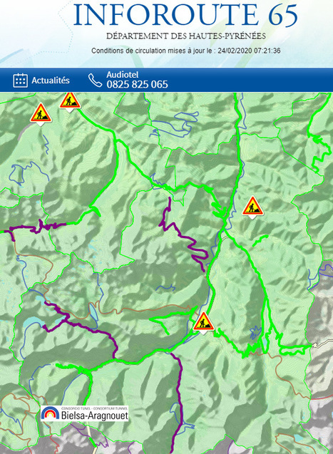 Travaux routiers en Aure | Vallées d'Aure & Louron - Pyrénées | Scoop.it