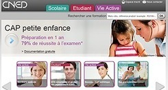 CNED - Offensive sur les pr&eacute;parations au concours | S-eL : semaine e-learning | Scoop.it