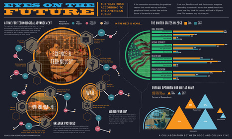 Life in the Year 2050, According to American Public - Infographic Example | Teaching Visual Communication in a Business Communication Course | Scoop.it