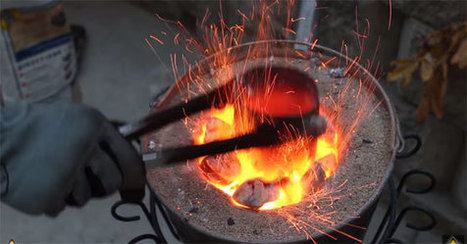 Cómo hacer un horno casero y barato para fundir metal  | tecno4 | Scoop.it