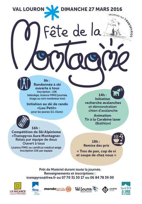 Fête de la montagne à Val Louron le 27 mars | Vallées d'Aure & Louron - Pyrénées | Scoop.it