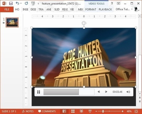 Animated Spotlight PowerPoint Template - SlideHunter.com | PowerPoint and Presentations | Scoop.it