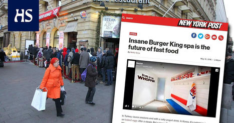 Maailman ensimmäinen Burger King -sauna katosi vähin äänin Helsingistä - Helsinki | HS.fi | 1Uutiset - Lukemisen tähden | Scoop.it