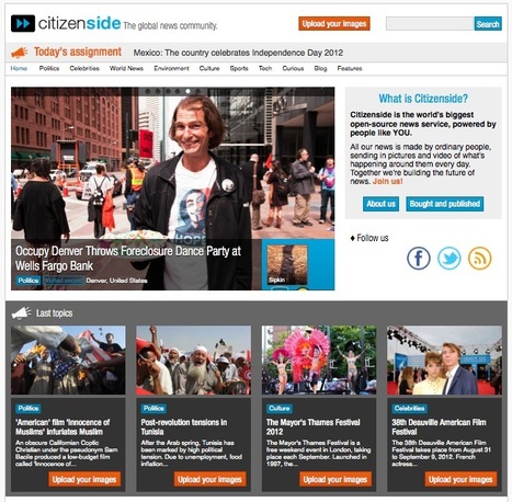 Amateur Reporters Can Contribute and Sell Their News & Photos Online with Citizenside | Online Business Models | Scoop.it