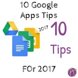 10 Google Apps Tricks to Learn for 2017 - Teacher Tech | iPads, MakerEd and More  in Education | Scoop.it