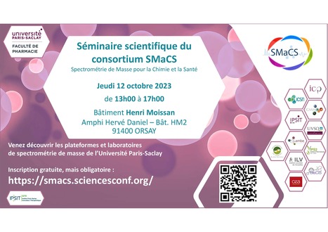 Séminaire scientifique du consortium SMaCS - 12 octobre 2023 à Orsay | Life Sciences Université Paris-Saclay | Scoop.it