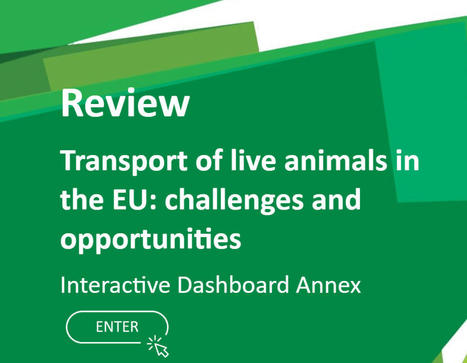 La cour des comptes européenne créé un tableau de bord interactif contenant des données sur le transport d'animaux vivants | Actualité Bétail | Scoop.it