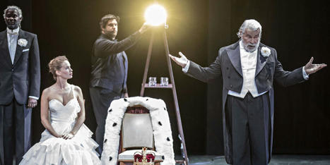 Au Théâtre de la Porte Saint-Martin, à Paris, un « Roi Lear » brechtien et bouleversant | Revue de presse théâtre | Scoop.it