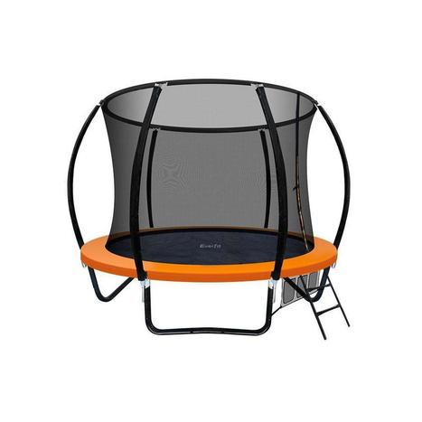 Everfit 8ft Trampoline Orange Top R