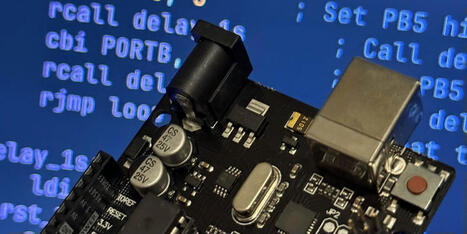Digging Deeper: LED Blink from Arduino, C, and AVR Assembly | Raspberry Pi | Scoop.it