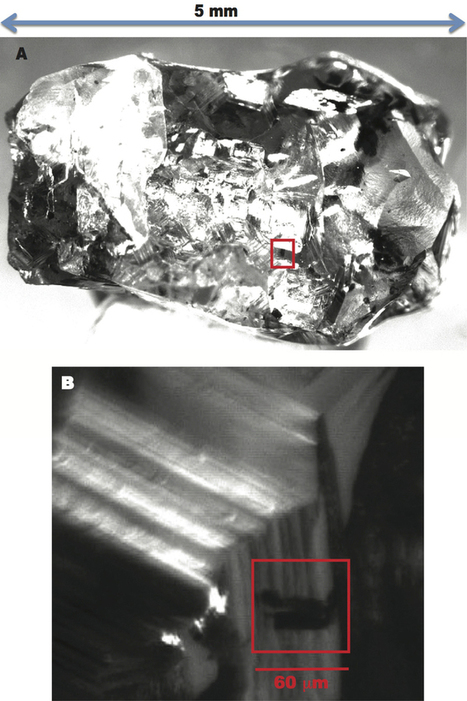 Hydrous mantle transition zone indicated by ringwoodite included within diamond : Nature : Nature Publishing Group | Curtin Global Challenges Teaching Resources | Scoop.it