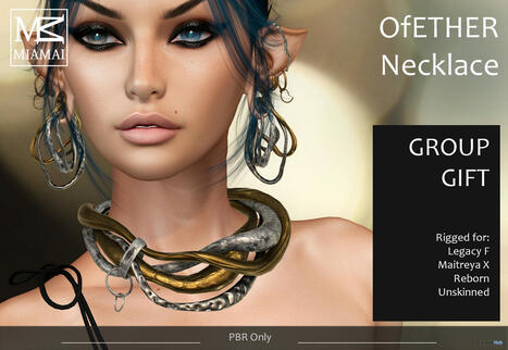 OfEther Necklace May 2025 Group Gift by Miamai | Teleport Hub - Second Life Freebies | Second Life Freebies | Scoop.it