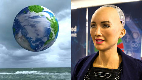 AR Artwork Is Inspired By Conversations With A Robot | Imagine Online International Education | Scoop.it