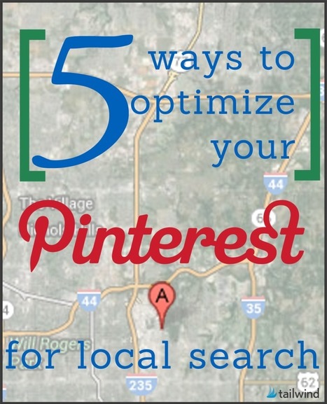 5 Ways to Optimize Your Pinterest for Local Search | Digital-News on Scoop.it today | Scoop.it