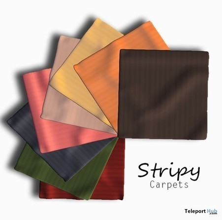 Stripy Carpet 1L Limited Time Promo by Delicious Boutique | Teleport Hub - Second Life Freebies | Teleport Hub | Scoop.it