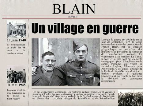 Exposition virtuelle "Blain, un village pendant la guerre de 1939-1945" - | Histoire 2 guerres | Scoop.it