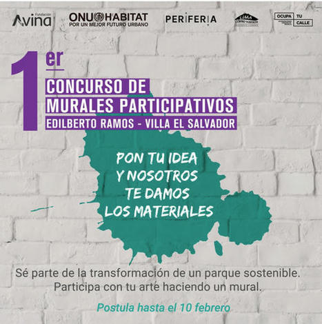 .@OcupaTuCalle ::: En #Lima, #Ocupa_Tu_Calle impulsa los #MURALES_PARTICIPATIVOS… para que juntos #construyan los #murales de su #entorno, con base en los #rasgos_culturales y #comunitarios que los... | actions de concertation citoyenne | Scoop.it