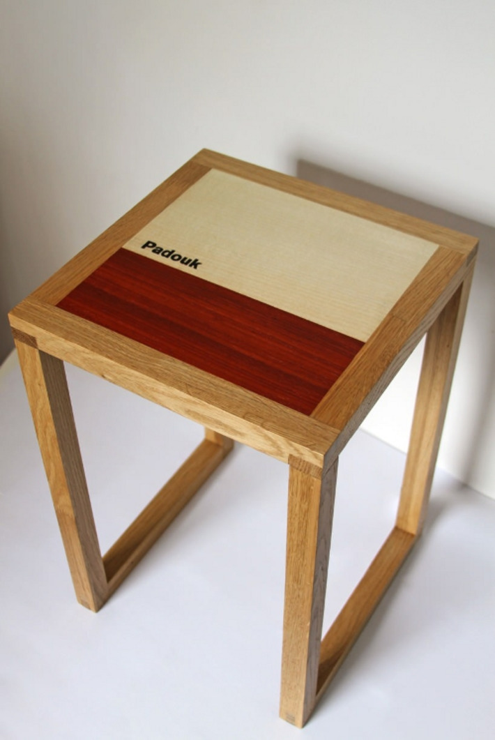 Tabouret Xylothèque par Mathias Astúa | Blog Esprit-Design | Découvrir, se former et faire | Scoop.it