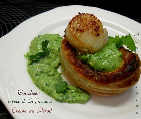 Saint Jacques au beurre au persil et ail | Plats et recettes rapides, idées de menu de semaine sain et facile | Scoop.it