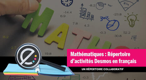 Desmos Classroom et Polypad : activités francophones - École branchée | ASTUTICE EN FLE | Scoop.it