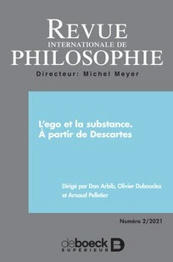 Revue internationale de philosophie 2021/2 (n&deg; 296) : L'ego et la substance. &Agrave; partir de Descartes | Les Livres de Philosophie | Scoop.it