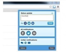 The Notificator: outil d'alertes et de notifications  de vos réseaux sociaux pour Chrome | Outils et astuces du web | Scoop.it