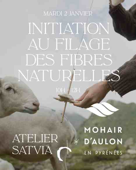 Initiation au filage des fibres, mardi 2 janvier à Aulon | Vallées d'Aure & Louron - Pyrénées | Scoop.it