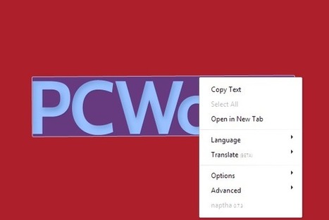 Meet Project Naptha, an amazing Chrome extension for modifying text in web images | PCWorld | iGeneration - 21st Century Education (Pedagogy & Digital Innovation) | Scoop.it