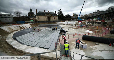JO-2024 : Austerlitz se transforme en cathédrale souterraine pour sublimer la Seine | Planète DDurable | Scoop.it