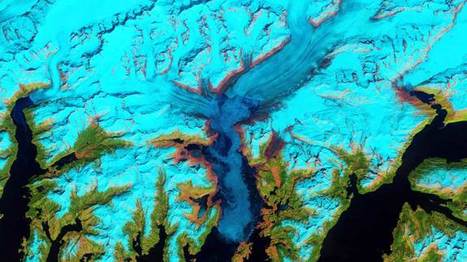 Image of the Day -  Brilliant Color Flows From Glacier | Science News | Scoop.it