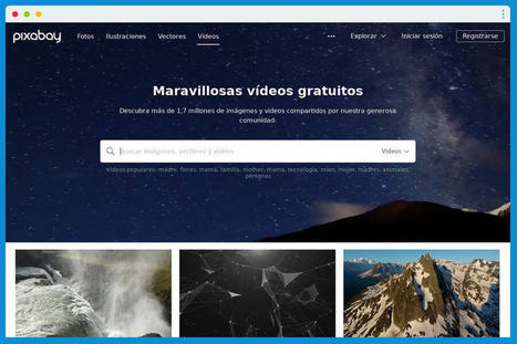 Miles de vídeos gratis para tus proyectos en Pixabay | Las TIC en el aula de ELE | Scoop.it