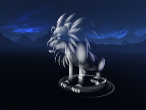 FREE GHOSTY LION by Xoph | Second LIfe Good Stuff | Scoop.it
