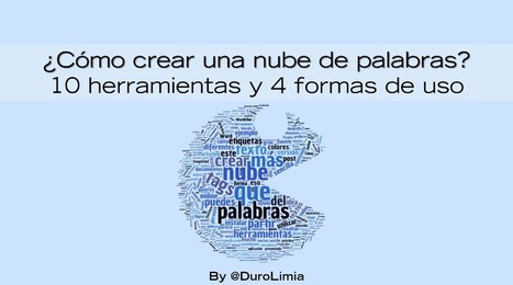 Nube de palabras: cómo hacer una nube de tags online ☁ | Educación, TIC y ecología | Scoop.it