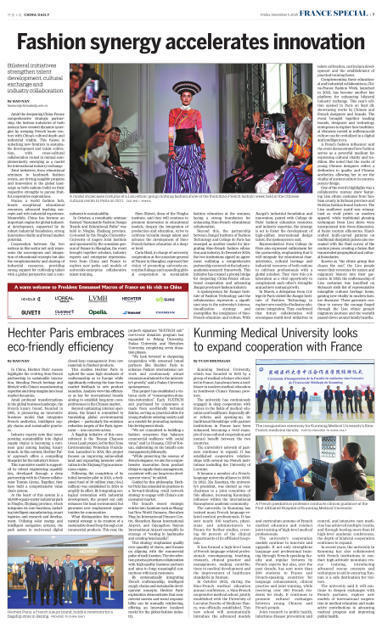 Kunming Medical University looks to expand cooperation with France - Chinadaily.com.cn | Kunming-Yunnan | Scoop.it