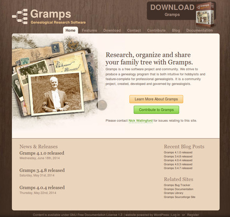 Gramps - Δημιουργία οικογενειακών γενεαλογικών δέντρων | Ελεύθερο Λογισμικό - Λογισμικό Ανοιχτού Κώδικα | Scoop.it