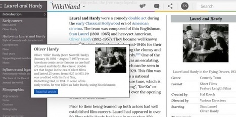 WikiWand Makes Wikipedia Beautiful | Time to Learn | Scoop.it