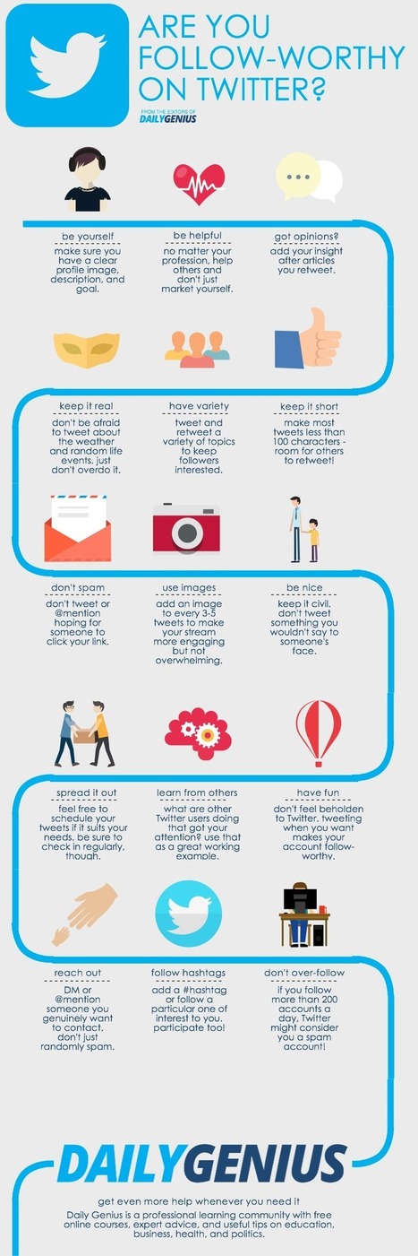 15 Twitter tips to make you follow-worthy - Daily Genius | Public Relations & Social Marketing Insight | Scoop.it