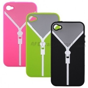 Apple iPhone 4 Soft Silicone Case with Zipper Design (AT&T) | Protective Case & Repairing Tool & Earphone | Scoop.it
