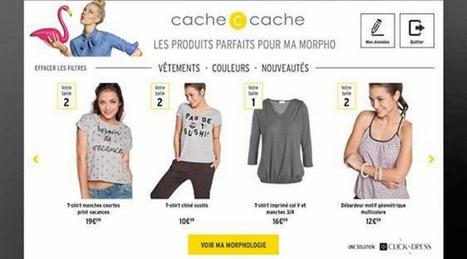 Commerce. Cache Cache intègre le service ClicnDress dans ses boutiques | commerce et digital | Scoop.it