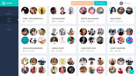 Stellar : un outil de community management pour analyser et suivre les comptes d’influenceurs | Ressources Community Manager | Scoop.it