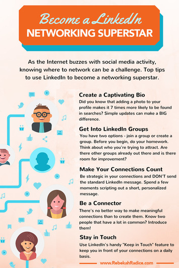 How to Use LinkedIn to Become a Networking Superstar | A Marketing Mix | Scoop.it