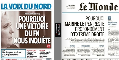 Front National: apr&egrave;s "la Voix Du Nord" en 2015, "Le Monde" alerte ses lecteurs | DocPresse ESJ Lille | Scoop.it