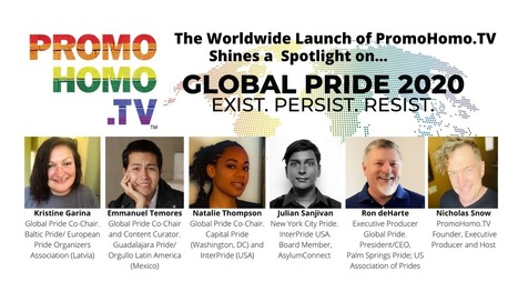 Global Pride 2020 In The Spotlight As PromoHomo.TV Expands Into An Online Broadcast Network | PinkieB.com | LGBTQ+ Life | Scoop.it