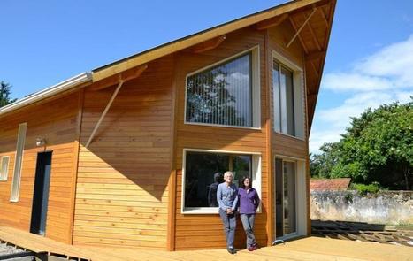 [maison bois] Un habitat écolo et économe à Nérac (47) | Build Green, pour un habitat écologique | Scoop.it