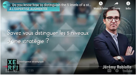 J&eacute;r&eacute;my Robiolle, Xerfi - Savez vous distinguer les 5 niveaux d'une strat&eacute;gie ? - Strat&eacute;gies & Management - xerficanal.com | Leadership and Inclusive Management | Scoop.it