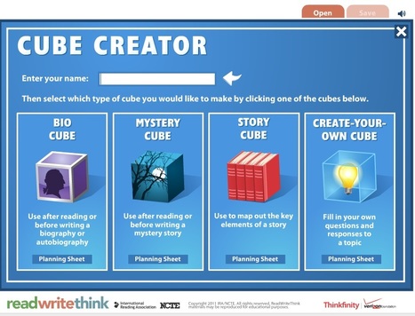 Cube Creator - writing prompts and story generator | Into the Driver's Seat | Scoop.it