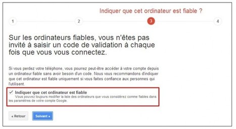 Tutoriel : sécuriser son compte Google avec la validation en 2 étapes | TIC, TICE et IA mais... en français | Scoop.it
